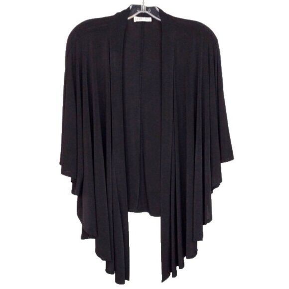 Gatsby 1920's Shrug Robbie Bee Black Medium Open Front Halloween Cosplay - Picture 1 of 8